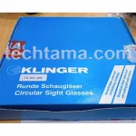 KLINGER Runde Schauglaser Circular Sight Glasses